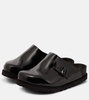 Niamey patent leather clogs