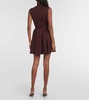 Mockneck jersey dress