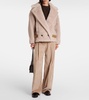 Radice alpaca, wool, and silk teddy jacket