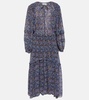 Naema paisley georgette maxi dress