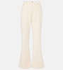 Padua mid-rise cotton corduroy flared jeans