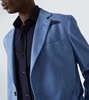 Silk and cotton jersey blazer