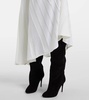 Asym Ray virgin wool midi dress