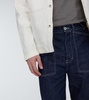 Sailor embroidered wide-leg jeans