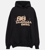 Oversized cotton hoodie