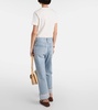 Fran mid-rise straight jeans