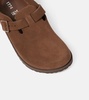 Tokio suede mules