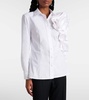 Rosette cotton shirt