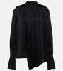 Silk satin blouse