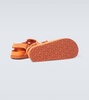Tokio Cazador suede clogs