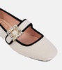 Très Vivier Babies bouclé flats