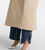 Cotton gabardine trench coat