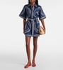 Oceane linen minidress