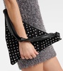 Cameron embellished suede shoulder bag