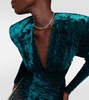 Velvet minidress
