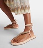 Sunkissed embellished thong sandals