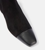 French Flirt suede booties