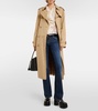 Low-rise bootcut jeans