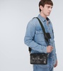 Cassette leather crossbody bag