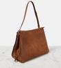 Le Click Medium suede shoulder bag