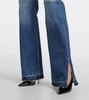 La Croisette high-rise flared jeans