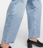 High-rise balloon-leg jeans 