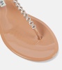 Almost Bare embellished PVC sandals