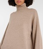 Wool, cashmere and silk sweater