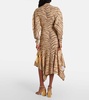 Jersey midi dress