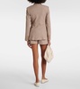 Vanadio double-breasted jersey blazer
