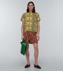 Disco Tinsel embroidered shirt