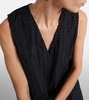 Phoebe embossed cotton top