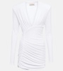 Ruched minidress