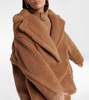 Teddy Bear camel hair and silk coat