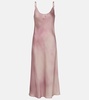 Satin slip dress