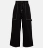 High-rise wide-leg jeans