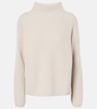Elica ribbed-knit wool and cashmere sweater