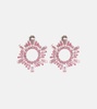 Begum Mini crystal-embellished earrings