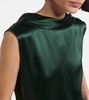 Sethie silk gown