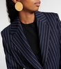 Aceri pinstripe jersey blazer