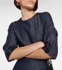 Valery denim midi dress