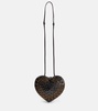 Le Coeur studded leather shoulder bag