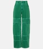 Tanis high-rise cargo jeans