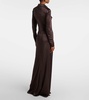 Jersey maxi dress