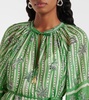 Lula printed linen minidress