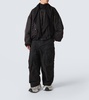 Incognito hooded bomber jacket