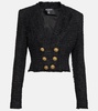 Embellished tweed jacket