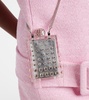 Tequila Mini crystal-embellished clutch