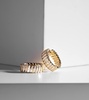 Zoe 18kt gold hoop earrings with diamonds 