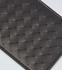 Intrecciato Small leather card case
